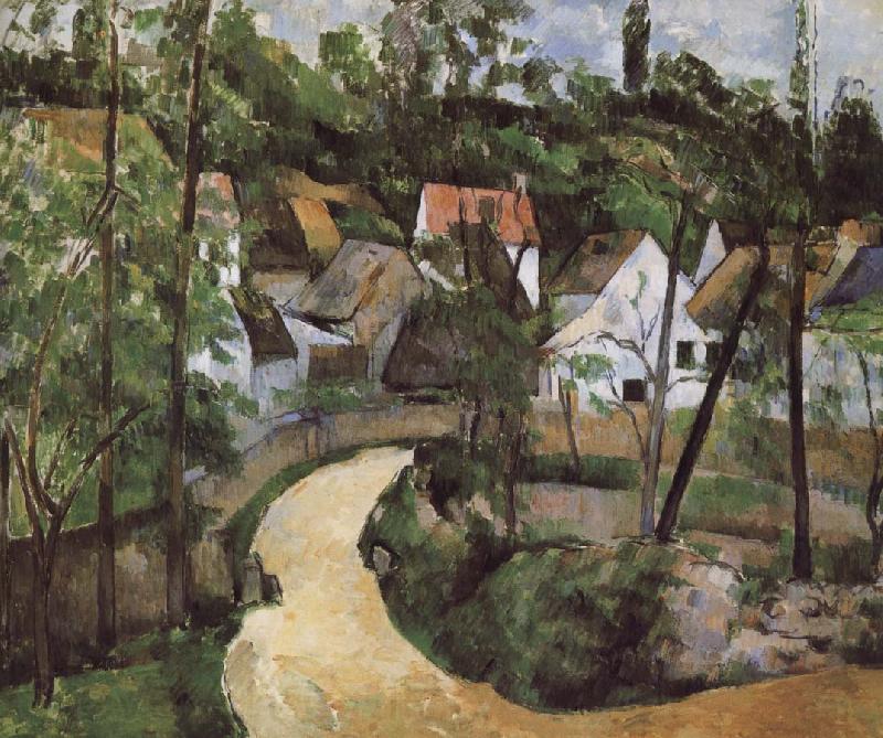 Paul Cezanne Road corner Norge oil painting art